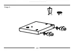 Предварительный просмотр 4 страницы Lifestyle Solutions GLENMONT SOFA Assembly Instructions Manual