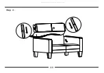 Предварительный просмотр 6 страницы Lifestyle Solutions GLENMONT SOFA Assembly Instructions Manual