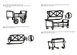 Предварительный просмотр 4 страницы Lifestyle Solutions Hartford with curve arm loveseat Assembly Instructions