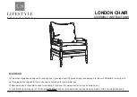 Preview for 1 page of Lifestyle Solutions LONDON CHAIR Assembly Instructions Manual