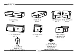 Предварительный просмотр 2 страницы Lifestyle Solutions SECTIONAL ROLL ARM Assembly Instructions Manual