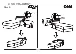 Предварительный просмотр 8 страницы Lifestyle Solutions SECTIONAL ROLL ARM Assembly Instructions Manual