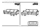 Предварительный просмотр 12 страницы Lifestyle Solutions SECTIONAL ROLL ARM Assembly Instructions Manual