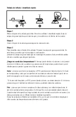 Предварительный просмотр 12 страницы Lifestyle 81011 Instructions & Warnings