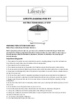 Предварительный просмотр 1 страницы Lifestyle ADENA Instruction Manual