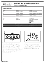 Preview for 5 page of Lifestyle LFS688 Assembly Instructions Manual