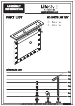 Предварительный просмотр 2 страницы Lifestyle UNI89028 Assembly Instruction