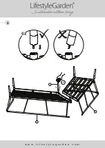 Предварительный просмотр 4 страницы LifestyleGarden IPANEMA Assembly Instruction Manual