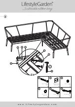 Предварительный просмотр 6 страницы LifestyleGarden IPANEMA Assembly Instruction Manual