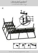 Предварительный просмотр 8 страницы LifestyleGarden IPANEMA Assembly Instruction Manual