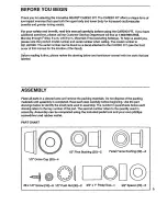 Preview for 3 page of LIFESTYLER 831.287620 Owner'S Manual