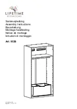 Preview for 1 page of Lifetime Kidsrooms 9536 Assembly Instructions