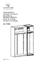 Lifetime Kidsrooms 9700A Assembly Instructions Manual предпросмотр
