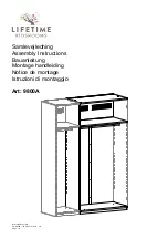 Lifetime Kidsrooms 9800A Assembly Instructions Manual предпросмотр