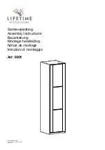 Lifetime Kidsrooms 9901 Assembly Instructions предпросмотр