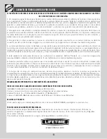 Preview for 15 page of Lifetime 0111 Assembly Instructions Manual