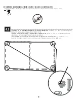 Предварительный просмотр 49 страницы Lifetime 1031662 Assembly Instructions Manual