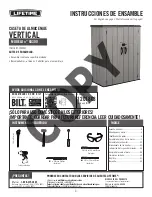 Preview for 3 page of Lifetime 1500001 Assembly Instructions Manual