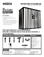 Предварительный просмотр 2 страницы Lifetime 1902212 Assembly Instructions Manual