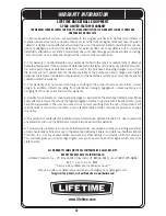 Preview for 52 page of Lifetime 51544 Owner'S Manual