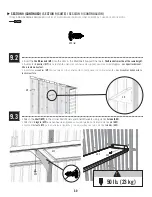 Предварительный просмотр 60 страницы Lifetime 60001 Assembly Instructions Manual