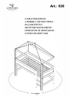 Lifetime 636 Assembly Instructions Manual предпросмотр