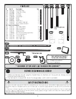 Предварительный просмотр 2 страницы Lifetime 6520 Assembly Instructions And Owner'S Manual