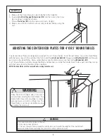 Предварительный просмотр 7 страницы Lifetime 6520 Assembly Instructions And Owner'S Manual