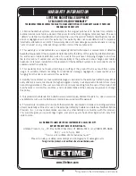 Preview for 76 page of Lifetime 71286 Owner'S Manual