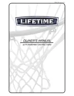 Lifetime 90025 Owner'S Manual preview