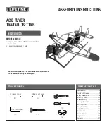 Lifetime 90135 Assembly Instructions Manual preview