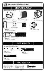 Предварительный просмотр 27 страницы Lifetime 90148 Owner'S Manual