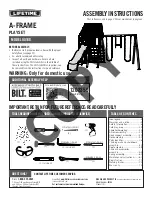 Lifetime 90188 Assembly Instructions Manual preview