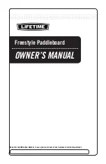 Lifetime 90239 Owner'S Manual preview