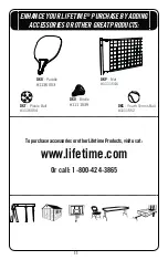 Preview for 11 page of Lifetime 90421 Owner'S Manual