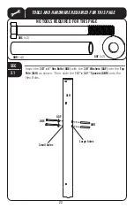 Предварительный просмотр 22 страницы Lifetime 90460 Owner'S Manual