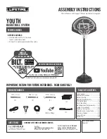 Preview for 1 page of Lifetime 90644 Assembly Instructions Manual