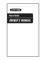 Lifetime 90658 Owner'S Manual preview