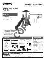 Lifetime 90762 Assembly Instructions Manual preview