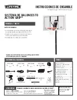 Preview for 3 page of Lifetime ACTION GRIP 90270 Assembly Instructions Manual