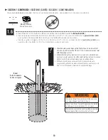 Предварительный просмотр 10 страницы Lifetime ACTION GRIP 90270 Assembly Instructions Manual