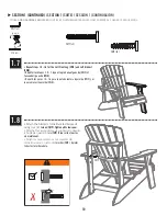 Предварительный просмотр 10 страницы Lifetime ADIRONDACK 60335 Assembly Instructions Manual