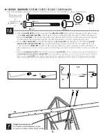 Предварительный просмотр 18 страницы Lifetime ADVENTURE TOWER 90804 Assembly Instructions Manual