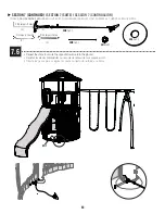 Предварительный просмотр 87 страницы Lifetime ADVENTURE TOWER 90804 Assembly Instructions Manual