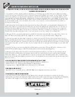 Предварительный просмотр 94 страницы Lifetime ADVENTURE TOWER 90804 Assembly Instructions Manual