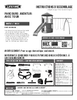 Preview for 2 page of Lifetime ADVENTURE TOWER 90830 Assembly Instructions Manual