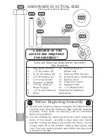 Preview for 5 page of Lifetime FREESTANDING
POWER LIFT 71730 Owner'S Manual With Assembly Instructions