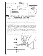 Preview for 28 page of Lifetime FREESTANDING
POWER LIFT 71730 Owner'S Manual With Assembly Instructions