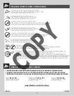 Preview for 4 page of Lifetime FRONT ADJUST 90770 Assembly Instructions Manual