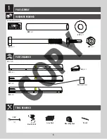 Предварительный просмотр 4 страницы Lifetime MAMMOTH 90734 Assembly Instructions Manual